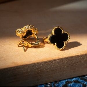 Black Clover Earrings Alhambra Inspired